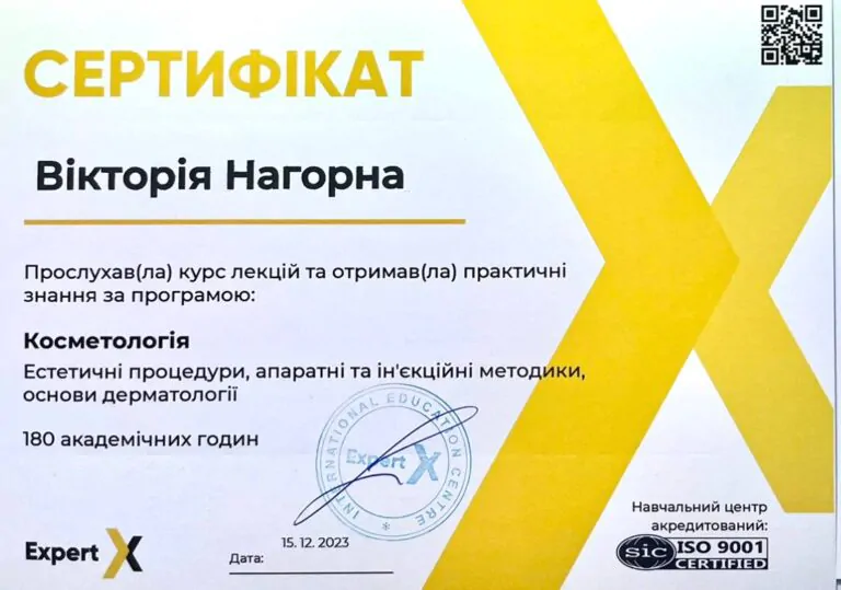 Нагорна Вікторія Олегівна